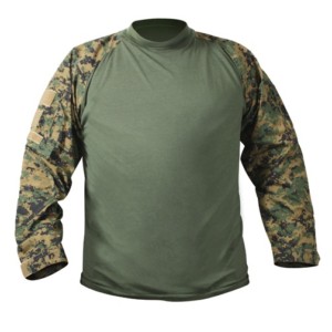 Emerson Digital Woodland Combat Shirt